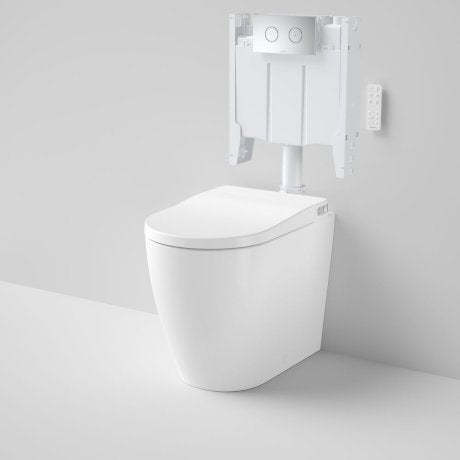 URBANE II Bidet Cleanflush® INVISI SERIES II® Wall Faced Toilet Suite (WITH GERMGARD®) - Hera Bathware