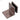 90 DEGREE GLASS TO WALL BRACKET 10MM GLASS - Hera BathwareGun Metal