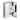 90 DEGREE GLASS TO WALL SHOWER HINGE 10MM GLASS - Hera BathwareChrome