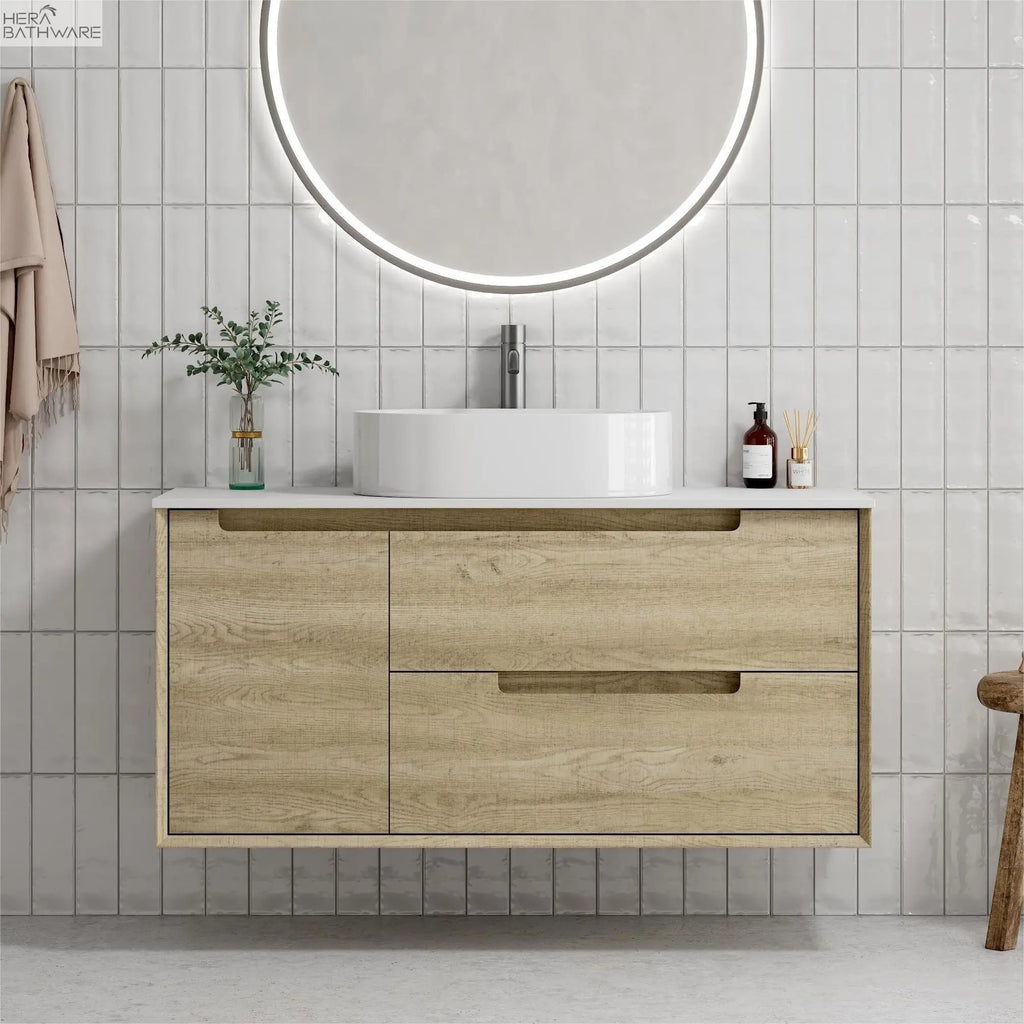 Louis Marco Altona Plywood Wall Hung Vanity 1200mm | Hera Bathware