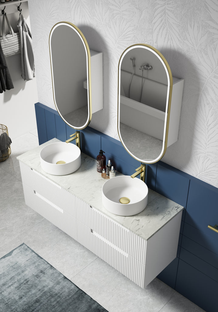 Neva Wall Hung Vanity 1500mm - Hera Bathware
