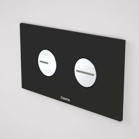 Caroma INVISI SERIES II® Round dual flush Plate & Buttons (PLASTIC) 278.00 at Hera Bathware