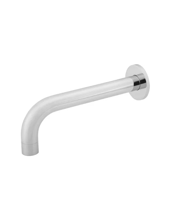 Meir Universal Round Curved Spout 200mm - Hera Bathware
