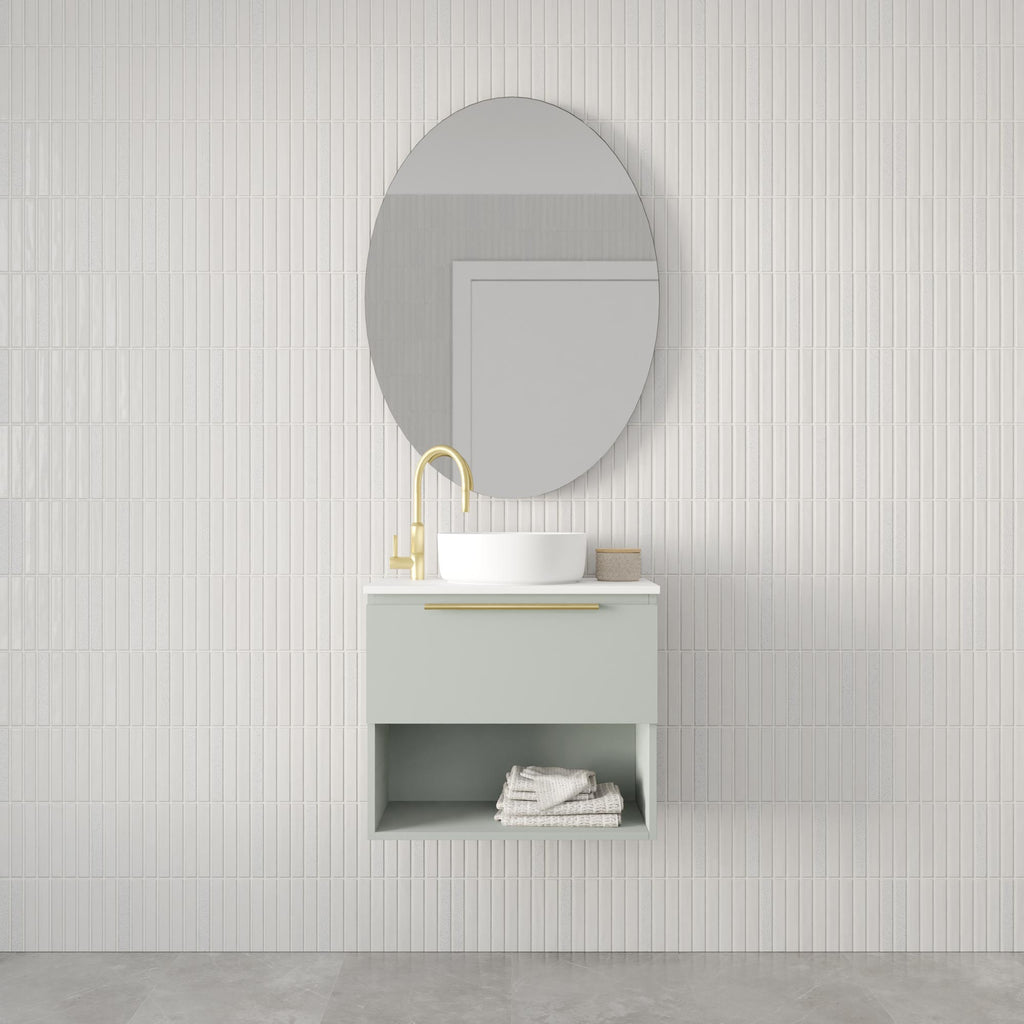 Oxford Ensuite Wall Hung Vanity 600/750/900mm - Hera Bathware