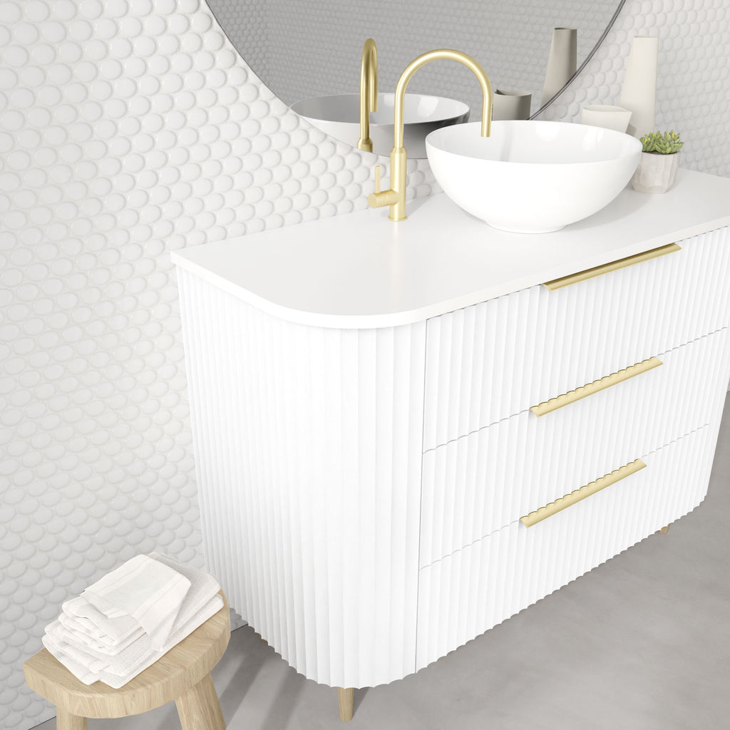 The Shore Bathroom Freestanding Vanity 750/900/1200/1500/1800mm - Hera Bathware