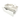 Alia Matte White Fluted Vanity Cabinet Only | Fifth Avenue - Hera Bathware600mm
