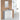 Corner Vanity Drawers on Left - 900mm - Hera BathwareGlossy WhiteCabinet Only