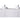 Duplex Wall Hung Vanity Cabinet Only - Hera Bathware1500mm DoubleMatte White