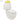 Egg Junior Close Coupled Suite, Lemon Cistern Lid, Extended Pan Connector - Hera Bathware