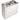 Laundry Cabinet 390 - 1190mm width - Hera BathwareGloss White390 - 27L