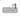 Loop 02 Basin - Overflow - Surface Mount Ivory - Hera BathwareNo Tap HoleBlack