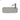 Loop 02 Basin - Overflow - Surface Mount Sky Grey - Hera BathwareNo Tap HoleBlack