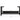 Marlo Vanity Legs Only - Matte Black - Hera Bathware600mmMatte Black