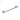 MECCA CARE 25MM GRAB RAIL 450MM - Hera BathwareChrome