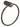 Mica Fluted Towel Ring - Hera Bathware X Bella Vista 104 - P - NR - DB | Dusk Bronze