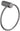 Mica Fluted Towel Ring - Hera BathwareGun Metal
