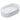Oval Above Counter Grooved Basin - Hera BathwareGloss White