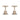 Round Cross Handle Jumper Valve Wall Top Assemblies - Hera BathwareTiger Bronze