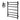 Round Matte Black Electric Heated Towel Rack 7 Bars - Hera Bathware