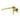 THE GABE LEVA WALL OUTLET MIXER – BRUSHED GOLD - Hera BathwareBRUSHED GOLD