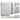 MACEDON Rectangular Frosted edge Frame - Less LED Mirror 600/750/900/1200/1500mm - Hera Bathware600(W)*900(H)mm