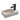 Spoleto - Wall Hung Concrete Basin - Hera BathwareBurberry StoneLeft Hand Tap hole