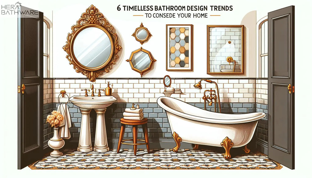 6 Timeless Bathroom Design Trends to Consider for Your Home