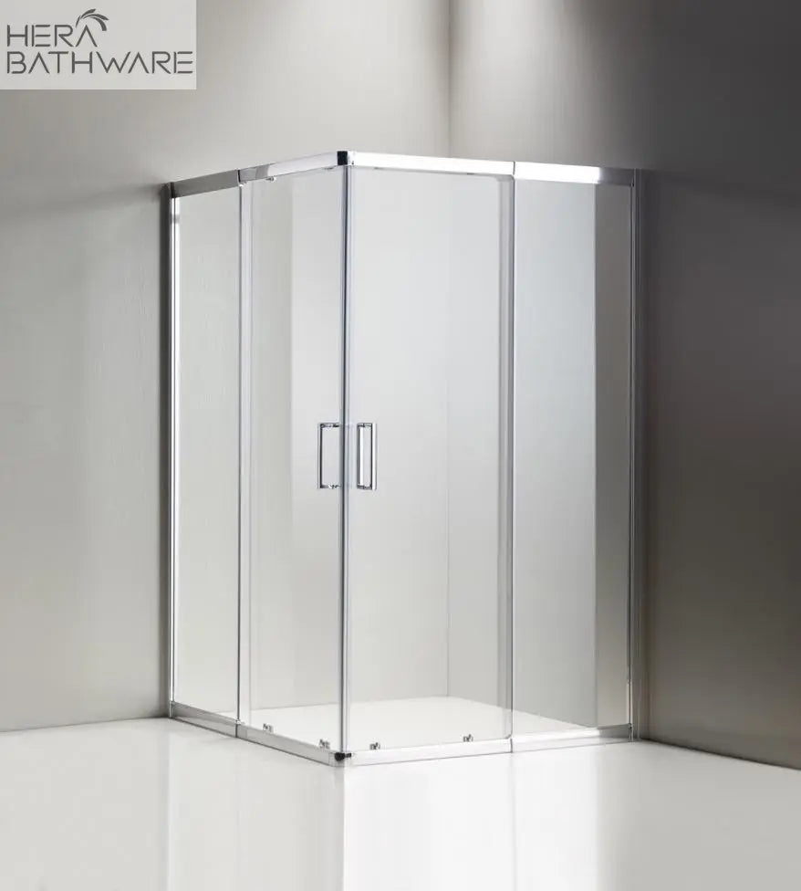 Semi frameless shower screen | Hera Bathware