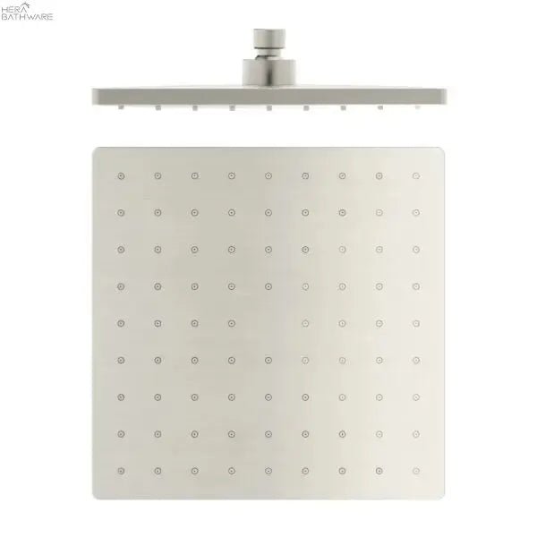 250MM ABS Square Shower Head - Hera BathwareBrushed Nickel