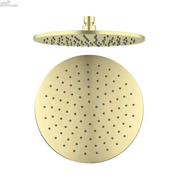 250MM Round Shower Head - Hera BathwareBrushed Gold