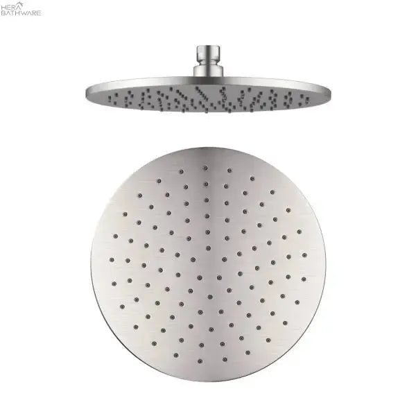 250MM Round Shower Head - Hera BathwareBrushed Nickel