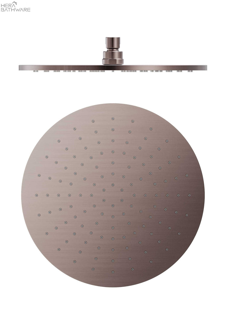 300MM Round Shower Head - Hera BathwareBrushed Bronze