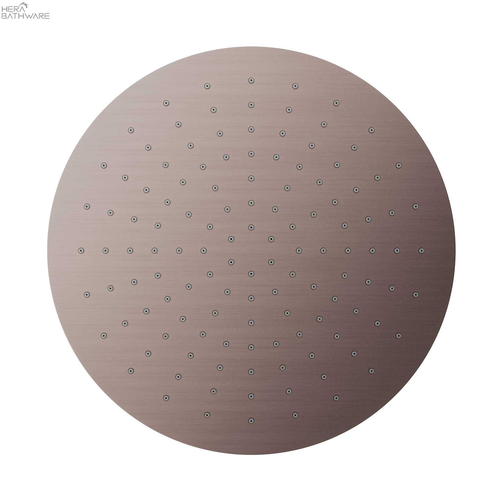 300MM Round Shower Head - Hera BathwareBrushed Bronze