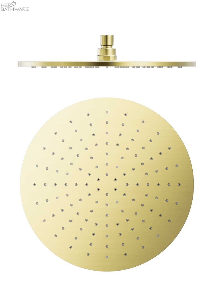 300MM Round Shower Head - Hera BathwareBrushed Gold