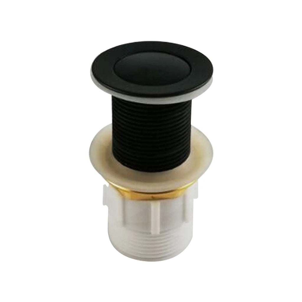 32/40mm Brass Basin Pop Up Waste with/without Overflow - Hera BathwareMatte BlackWithout overflow
