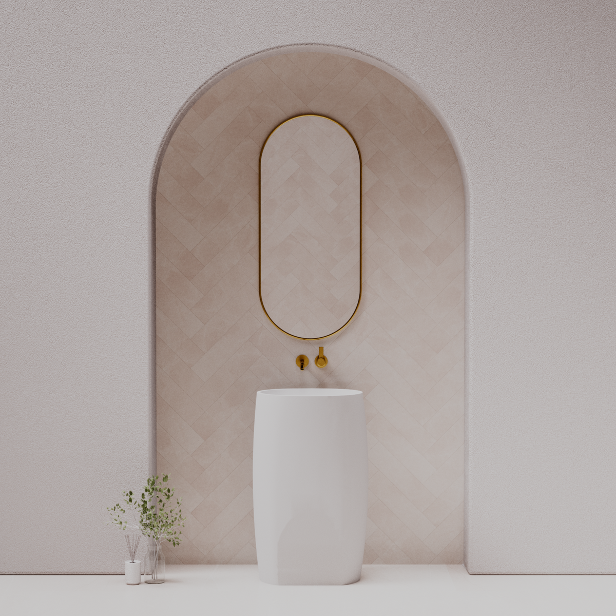 Unique freestanding basins | Pietra Bianca – Hera Bathware