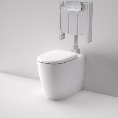 CONTURA II Cleanflush® Invisi Serise II® Wall Faced toilet suite - Hera Bathware