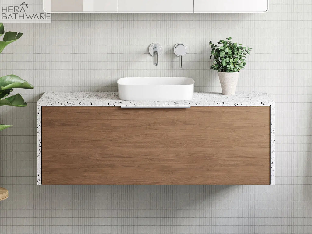 Timberline Ainsworth Wall Hung Vanity 600mm - 1500mm | Hera Bathware