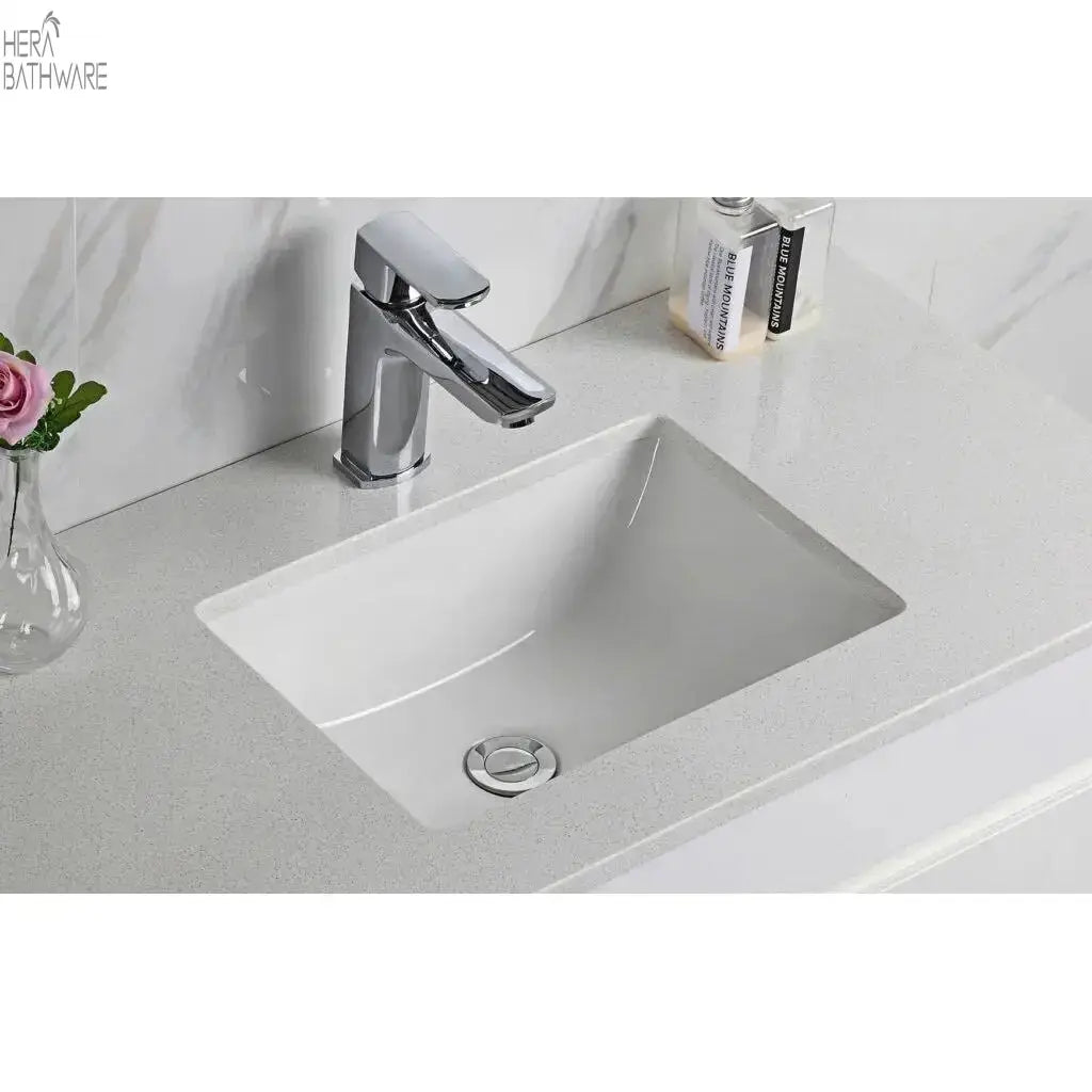 Aulic | Bench top with undermounted basin 1200mm selections - Hera Bathware