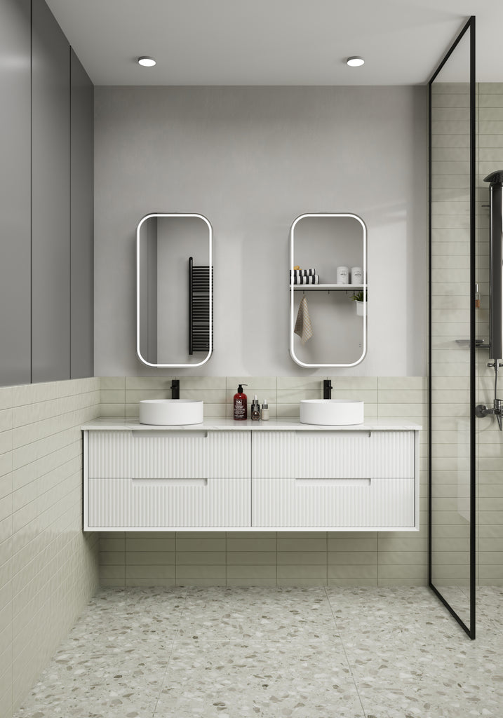 Flauto Wall Hung Vanity 1800mm - Hera Bathware