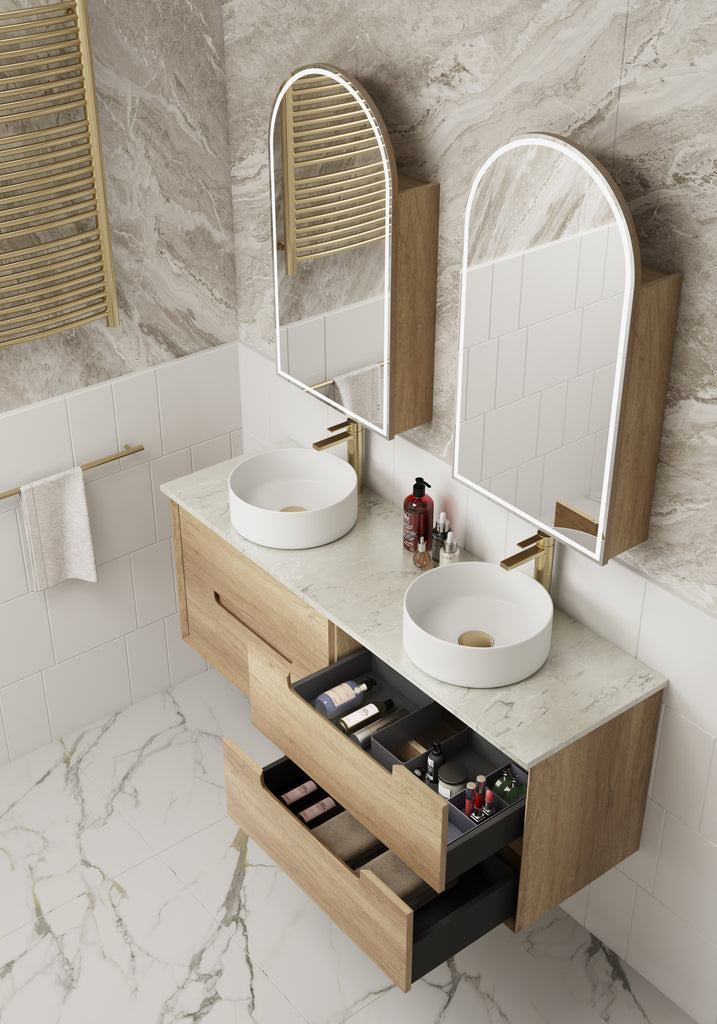 Moreno Wall Hung Vanity 1500mm - Hera Bathware