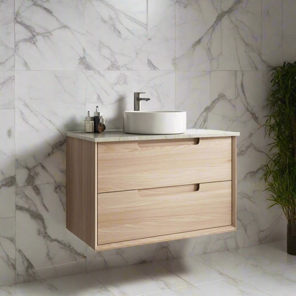 Ainsley Wall Hung Vanity 900mm - Hera Bathware