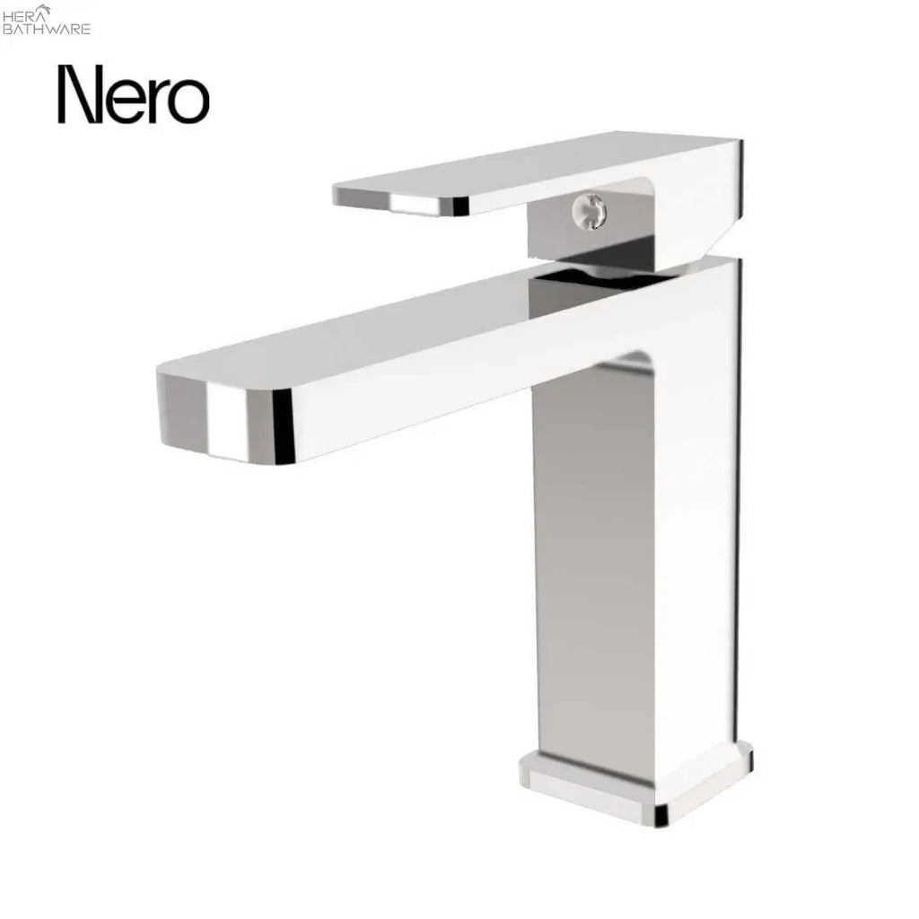 Nero CELIA Basin Mixer Builders Range - Chrome  at Hera Bathware