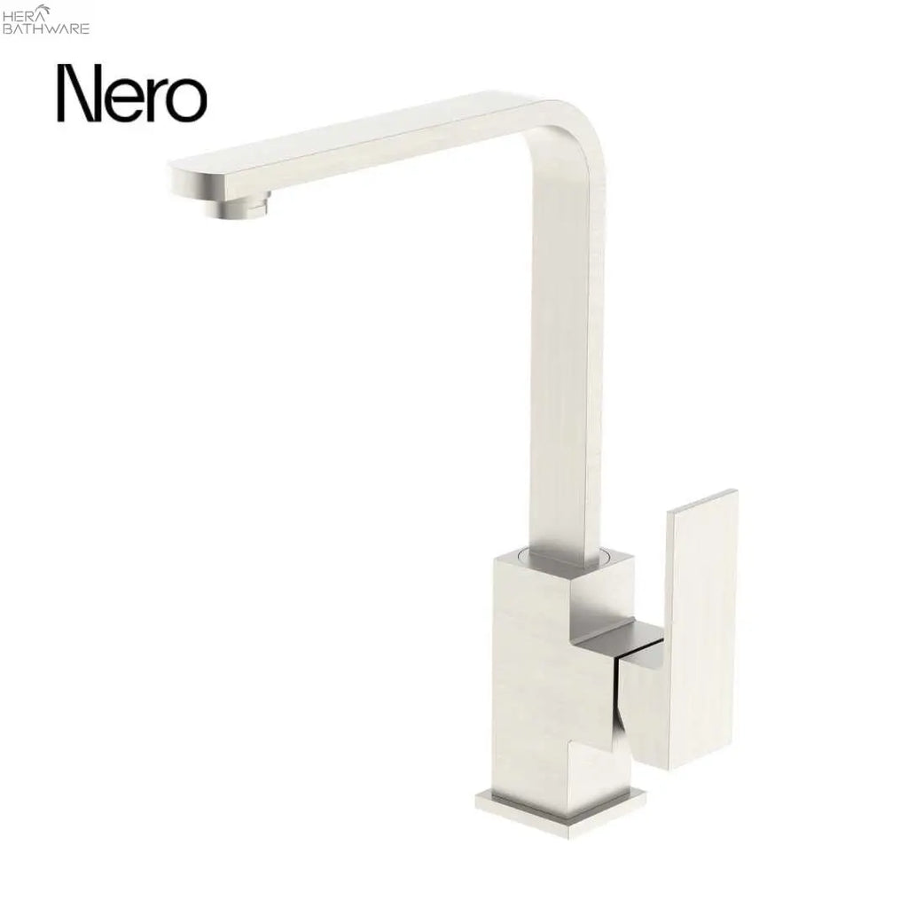 Nero CELIA Kitchen Mixer - Brushed Nickel  at Hera Bathware