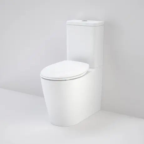 Caroma Care 660 Ambulant Cleanflushed® Easy height suite with DF Seat - GERMGARD® 2408.00 at Hera Bathware