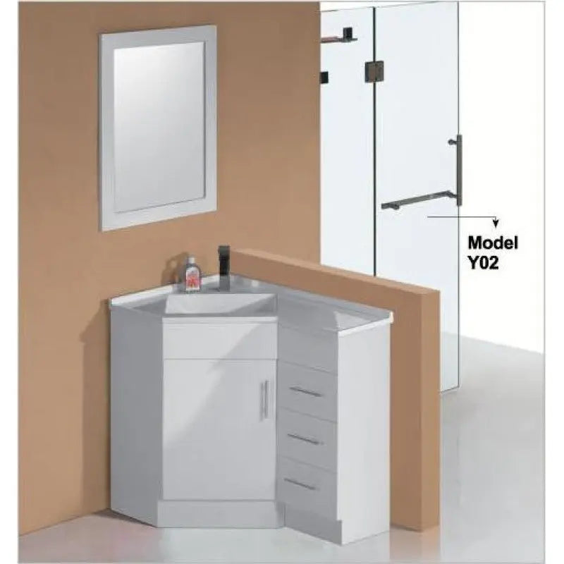 Sunny Group Corner Vanity Drawers on Right - 900mm 805.00 at Hera Bathware