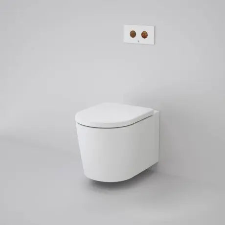 Caroma ELVIRE Cleanflush® Invisi Serise II® Wall hung toilet suite 2092.00 at Hera Bathware