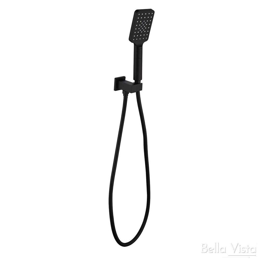 Bella-Vista Handheld - Square Shower Head with Wall Bracket 98.00 at Hera Bathware