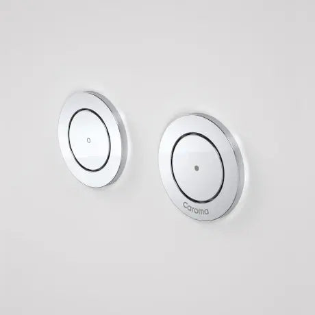 Caroma INVISI SERIES II® Round dual flush Remote Buttons (PLASTIC) 185.00 at Hera Bathware
