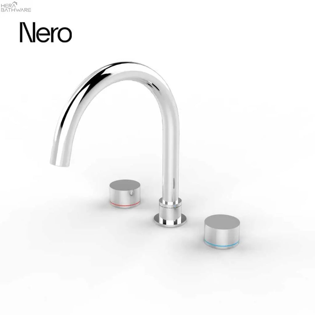 Nero KARA Bath Set - Chrome  at Hera Bathware